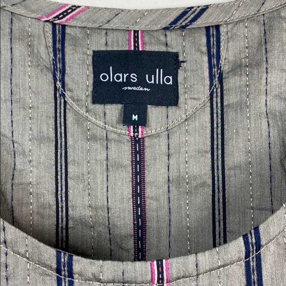 Olars Ulla clay colored unique dress size medium - Picture 7 of 7